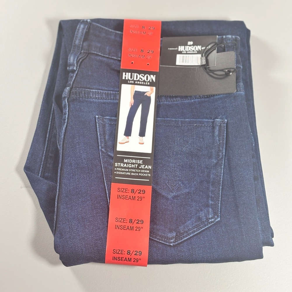 HUDSON LOS ANGELES Women's Blue‎ Denim Jeans Size 8 Bootcut Stretch